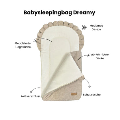 Babyschlafsack Dreamy Bouclé - 2.5 TOG Ganzjahre