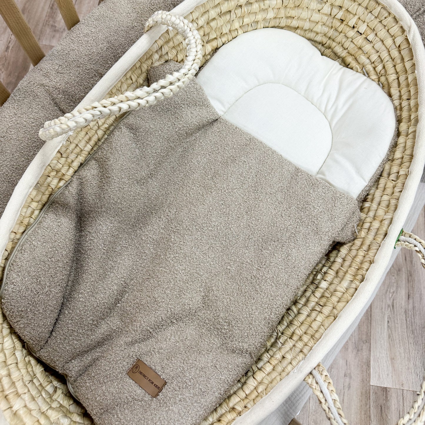 Babyschlafsack Sleepy Teddystoff Boucle - kuscheliger Ganzjahresschlafsack