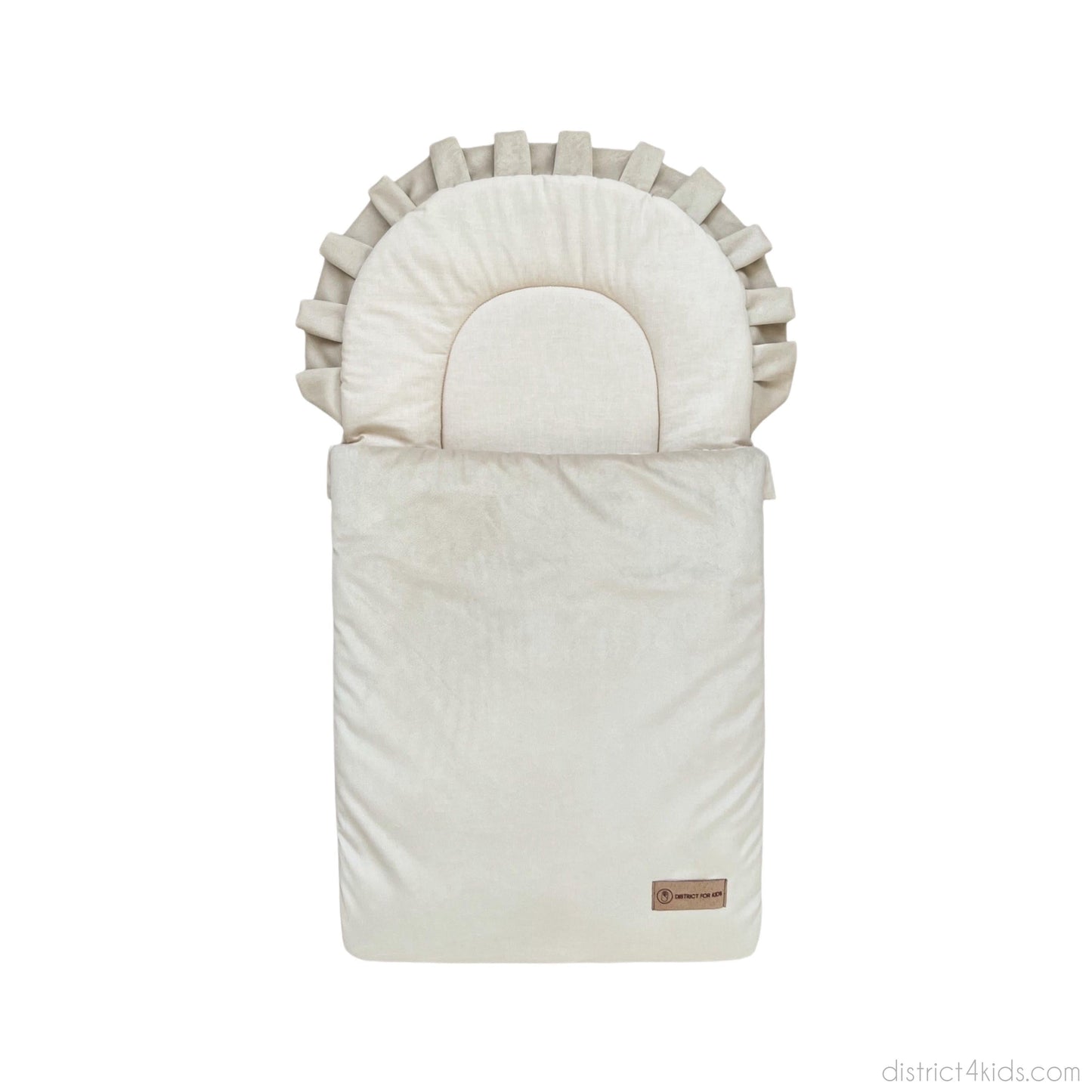 Babyschlafsack Dreamy Velours - edler Ganzjahreschlafsack