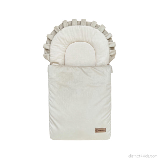 Babyschlafsack Dreamy Velours - edler Ganzjahreschlafsack