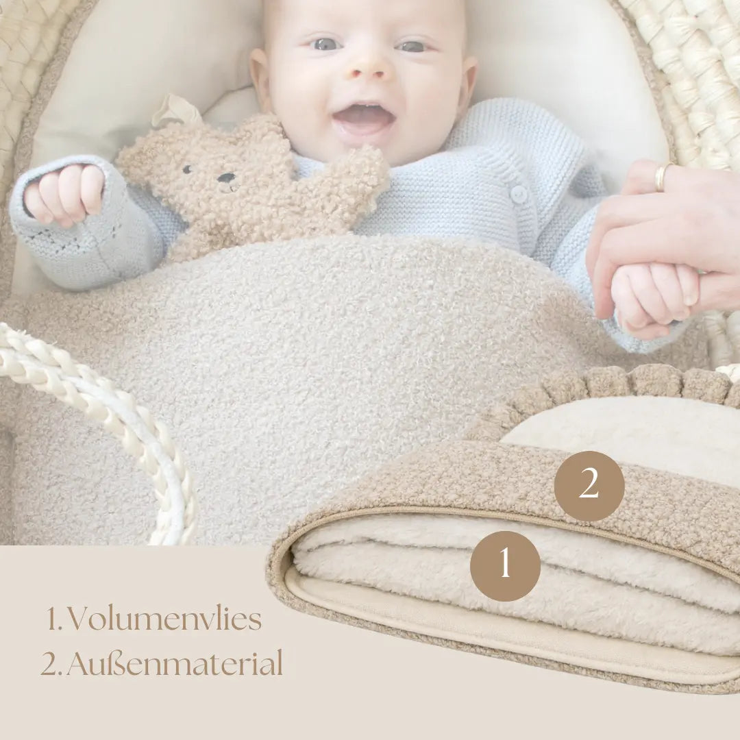 Babyschlafsack Dreamy Bouclé - 2.5 TOG Ganzjahre