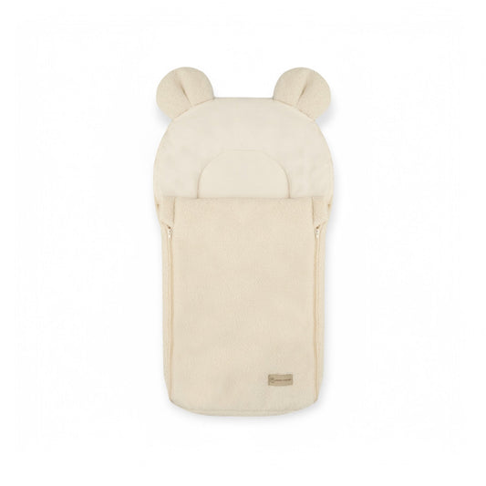 Babyschlafsack Teddyohren Teddy Boucle - kuscheliger Ganzjahresschlafsack
