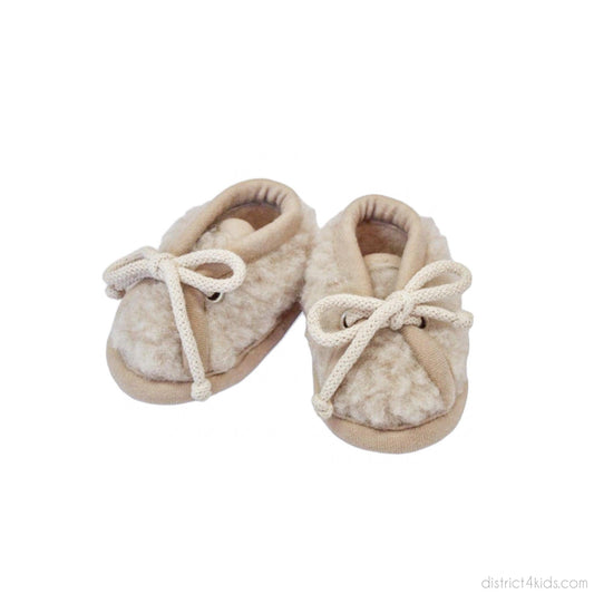Babyschuhe Merinowolle Wollwalk - weich & hypoallergen