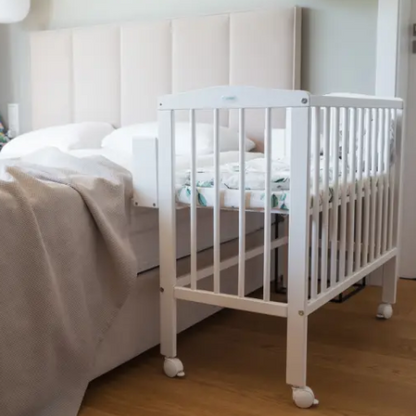 Babybett Beistellbett Babywiege - 2 in 1 mit Matratze