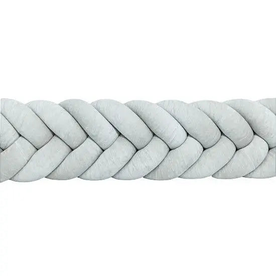 Bettschlange XXL Velours – Fischgräte, Premium-Schutz