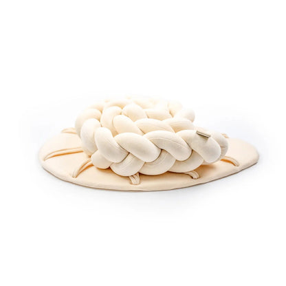 Babynest & Bettschlange 2in1 Velours – mitwachsend