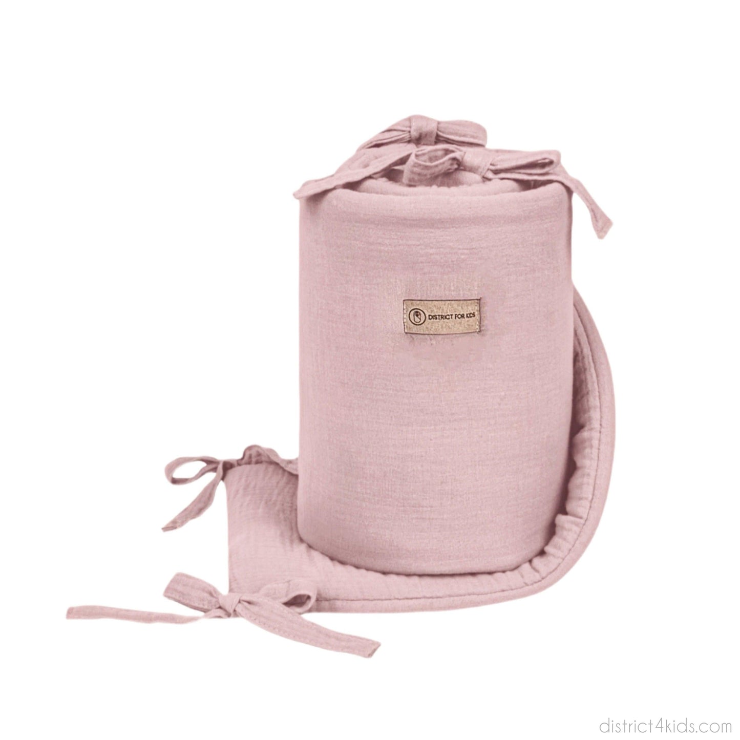 Bettumrandung Musselin für Babybett & Beistellbett – Weich, Sicher & Handgefertigt