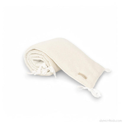 Bettumrandung Teddy Bouclé – Weiche Premium Umrandung für Baby- & Beistellbetten