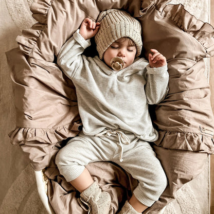 Kinderbettwäsche Rüschen – weich & stilvoll