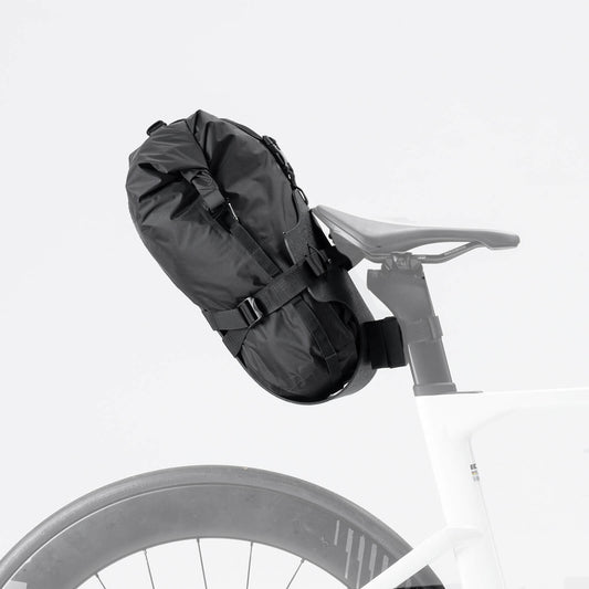 Bikepacking Heck-Gepäckträger + Wasserdichte  Kompressionstasche Set-A