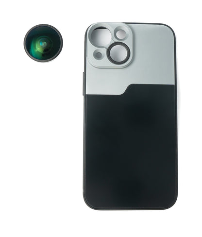 SYSTEM-S Fischaugen Linse Hülle Filter für Fotografie für iPhone 13 Mini