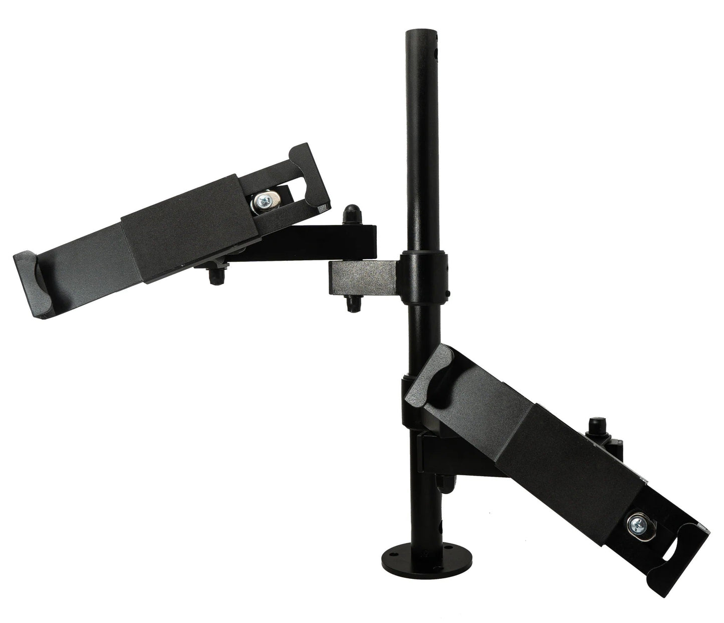 SYSTEM-S table stand dual 360° holder lockable for tablets from 9.0" to 13.0"