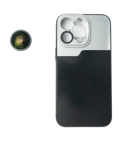 SYSTEM-S Fisheye Lens Case Filter for Photography for iPhone 13 Pro