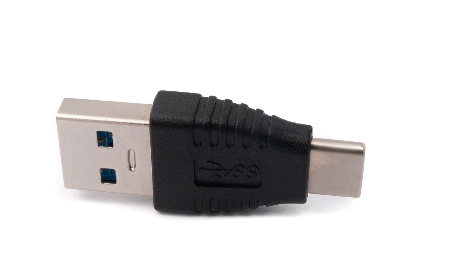 SYSTEM-S USB 3.1 Adapter Type C Male to 3.0 Type A Male Cable in Black