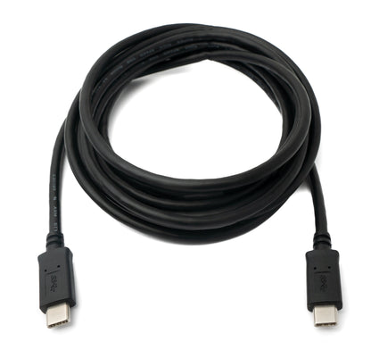 SYSTEM-S USB 3.1 cable 3 m Type C male to male in black