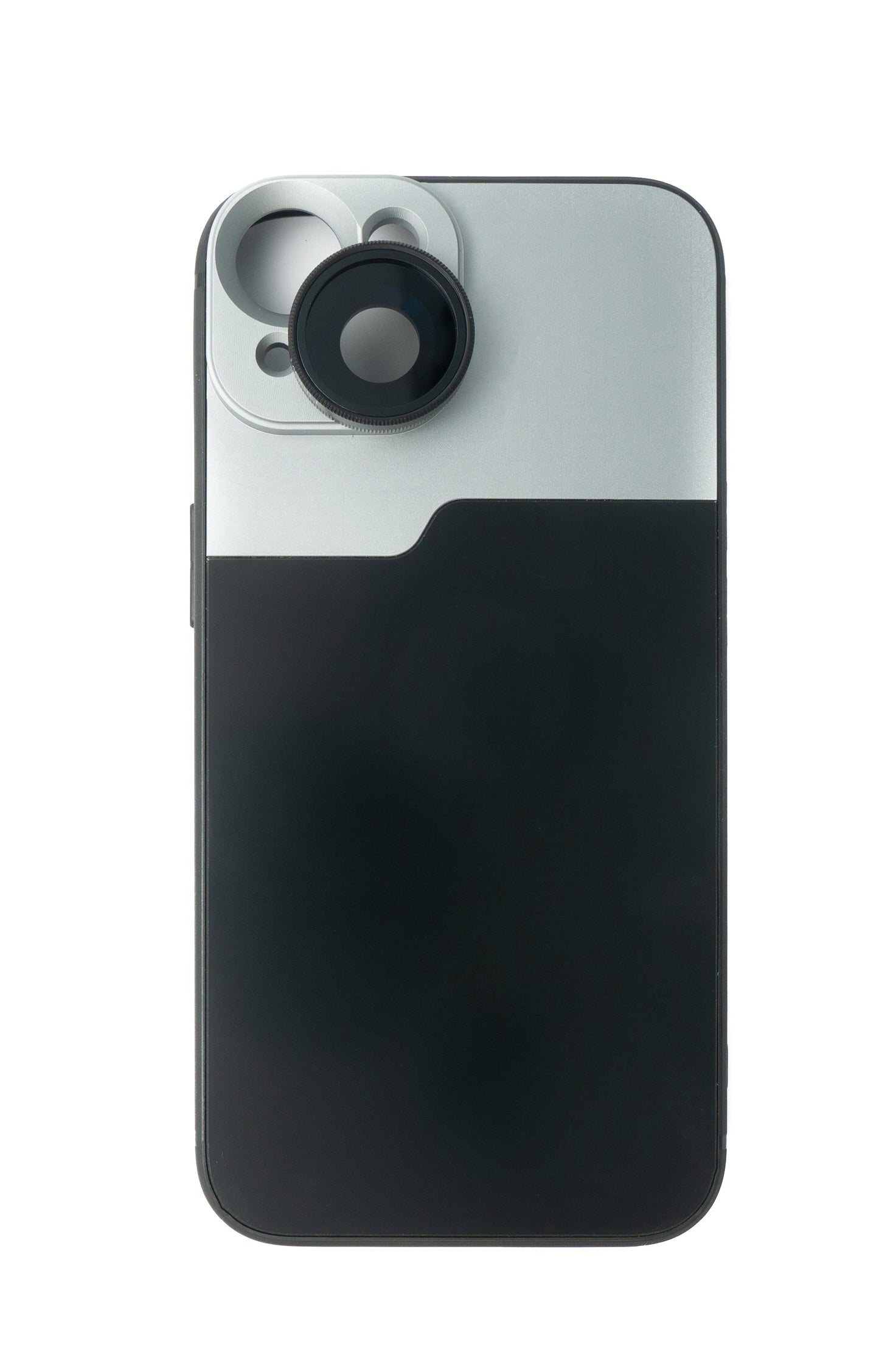 SYSTEM-S CPL Filter Circular Polarizer Linse mit Hülle in Schwarz für iPhone 13