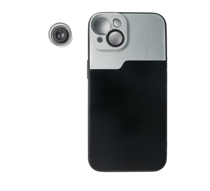 SYSTEM-S Macro Lens 30x Microscope Filter with Case in Black for iPhone 13