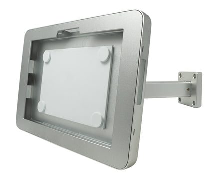 SYSTEM-S wall mount lockable 360° for Microsoft Surface Pro 7 Pro 3 Pro 4 12.3" in gray