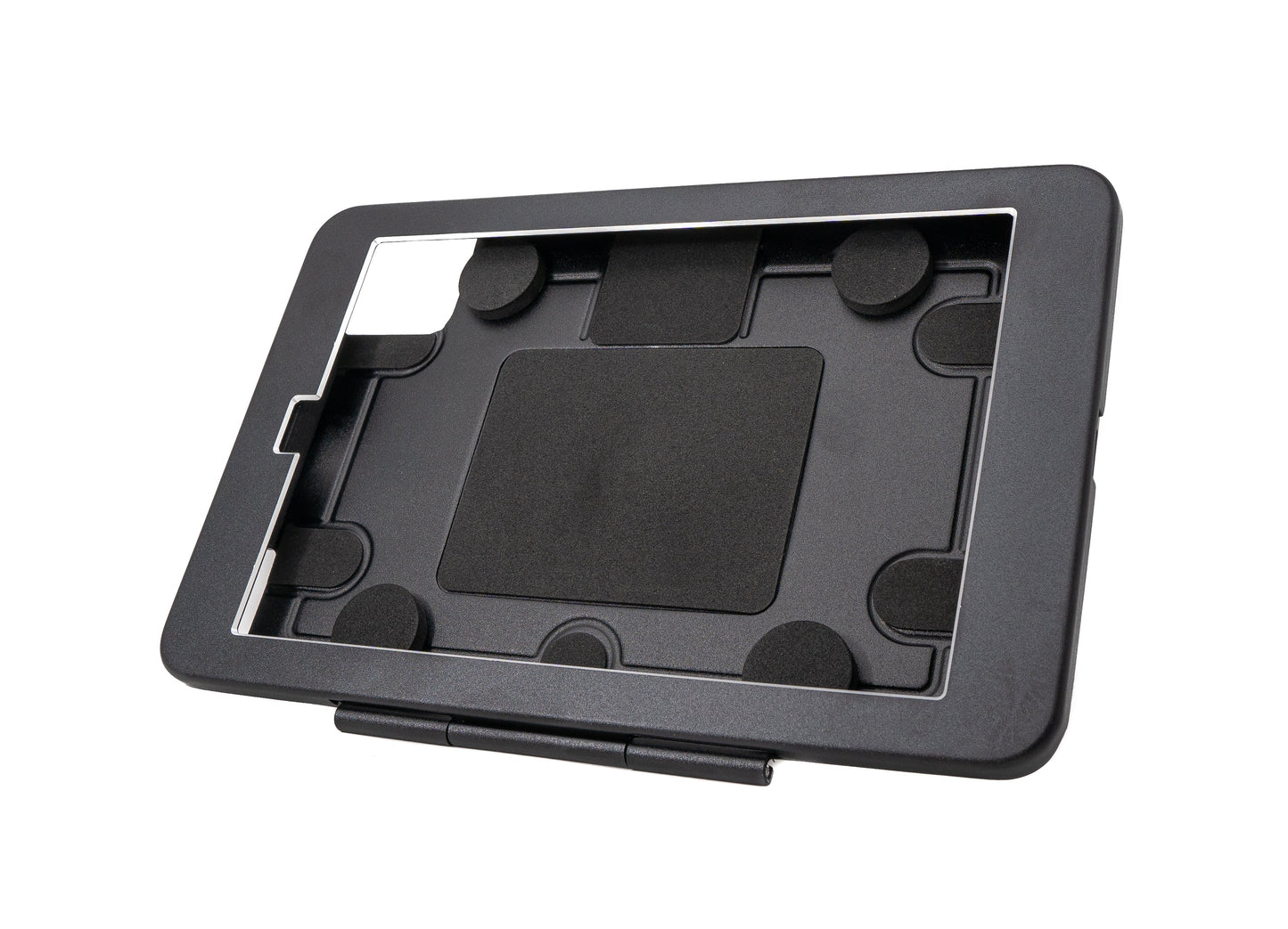SYSTEM-S Pole Mount Clamp 360° Stand Lockable for iPad Mini 6 (2021) Black