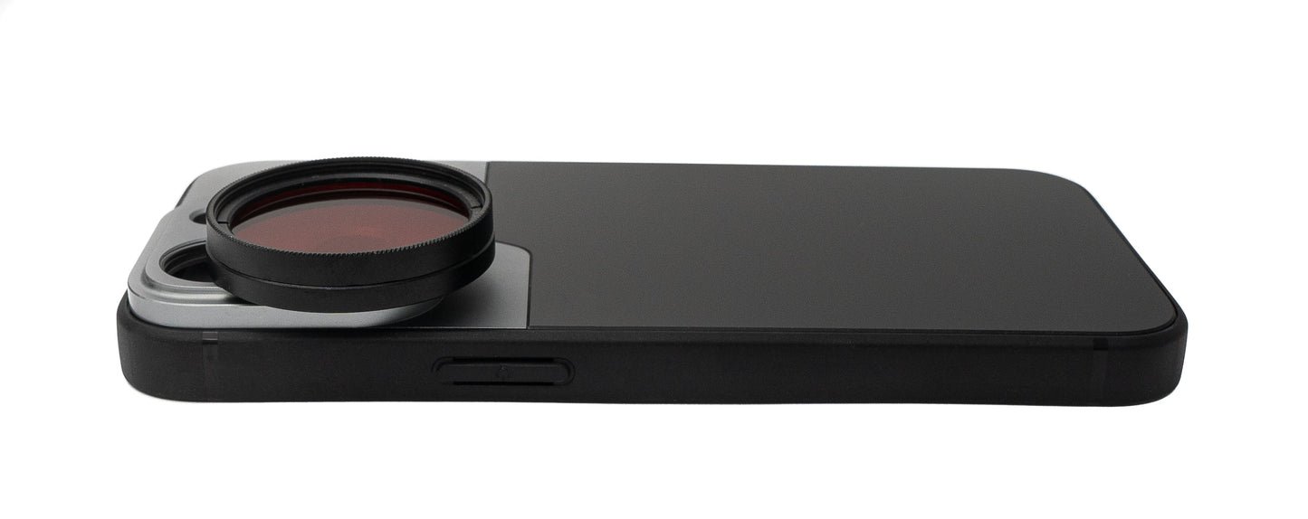 SYSTEM-S Farbfilter Set 37 mm 6 Stück Farbe Filter für Fotografie für iPhone 13 Pro