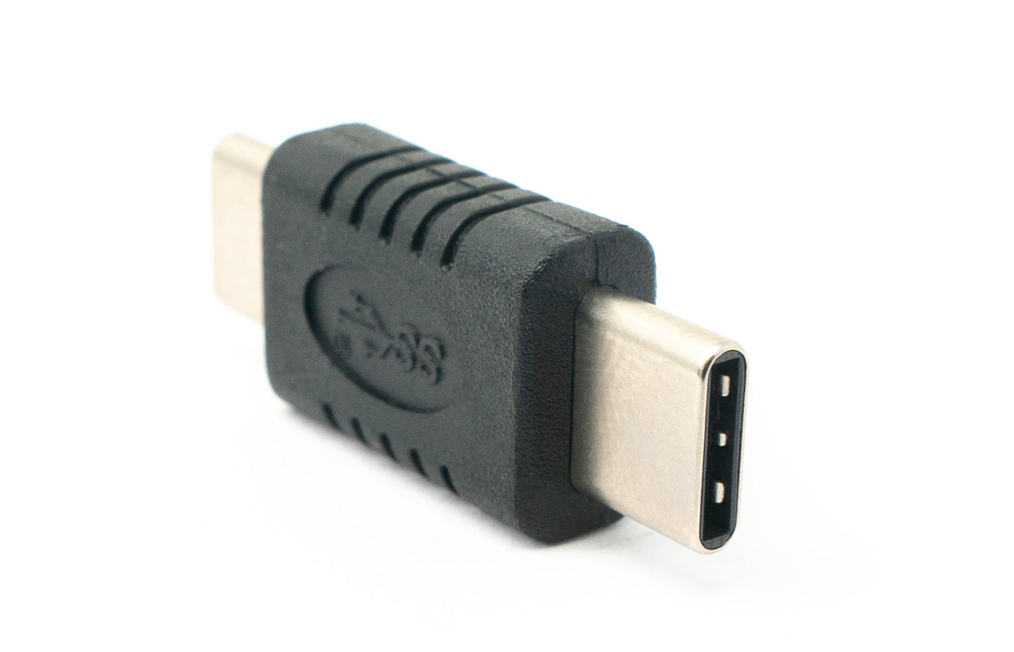 SYSTEM-S USB 3.1 Adapter Type C Male to Male Cable in Black 