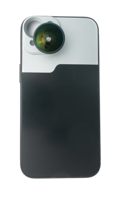 SYSTEM-S Fischaugen Linse Hülle Filter für Fotografie für iPhone 13