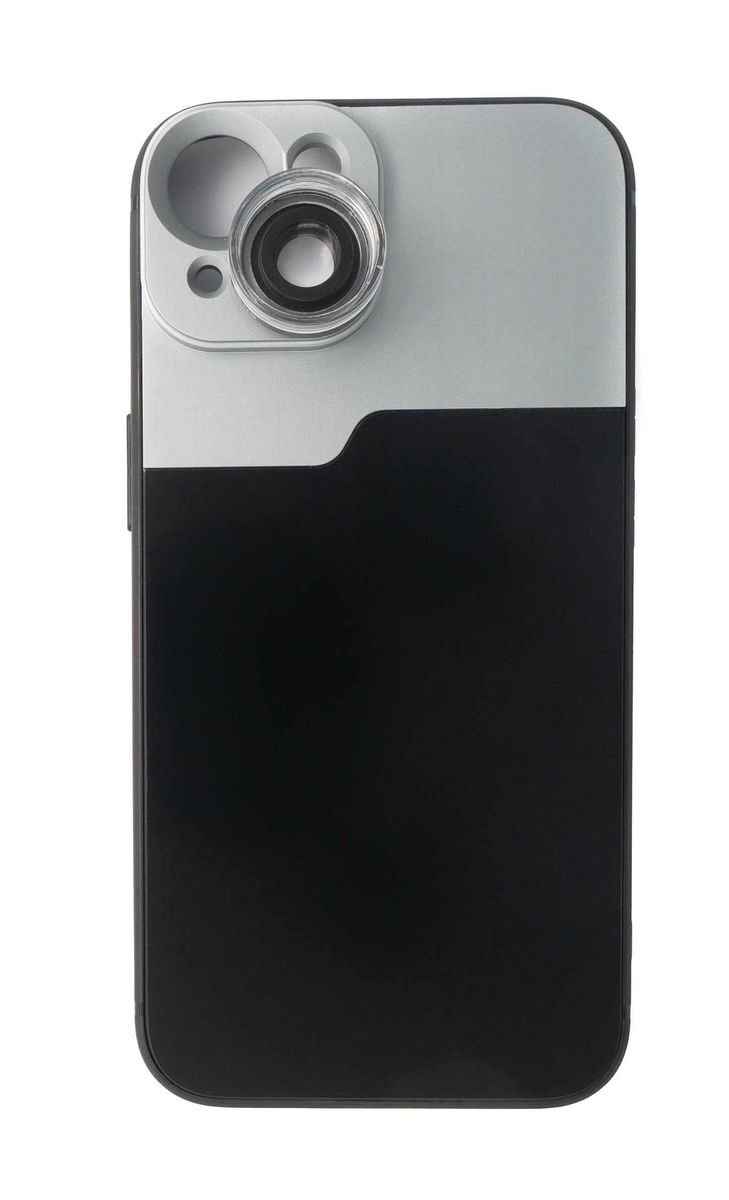 SYSTEM-S Macro Lens 30x Microscope Filter with Case in Black for iPhone 13