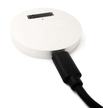 SYSTEM-S NVME Adapter M-key M.2 NGFF Buchse zu USB 3.0 Typ A SSD Kabel in Grau