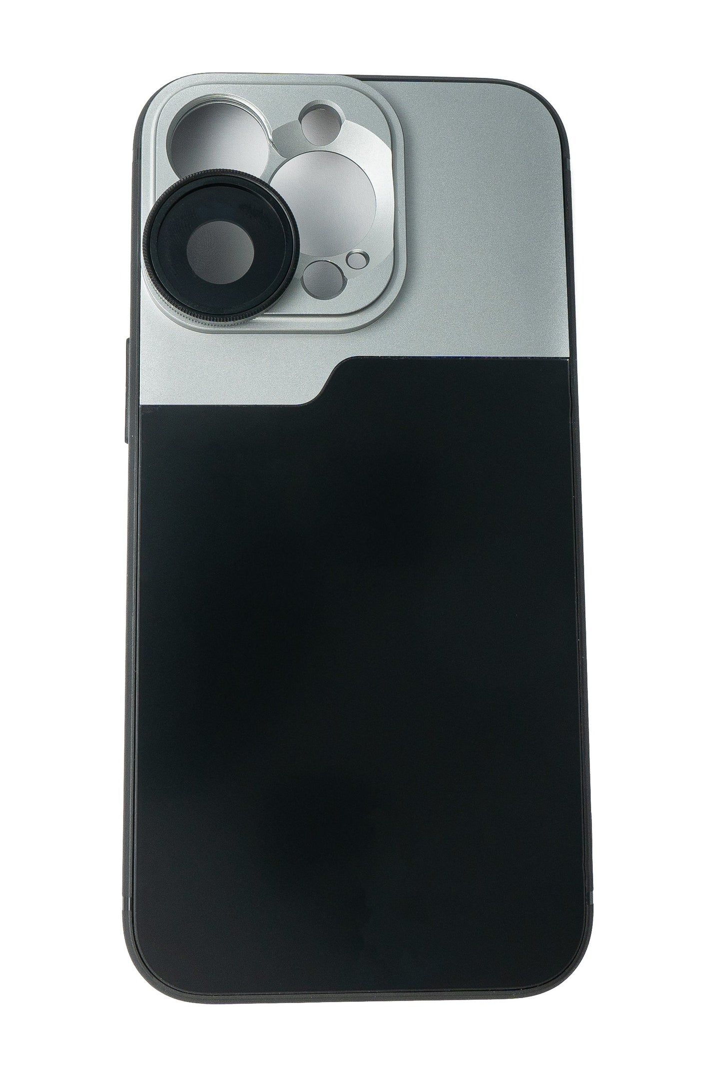 SYSTEM-S CPL Filter Circular Polarizer Lens with Case in Black for iPhone 13 Pro