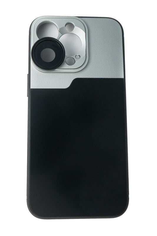 SYSTEM-S CPL Filter Circular Polarizer Lens with Case in Black for iPhone 13 Pro
