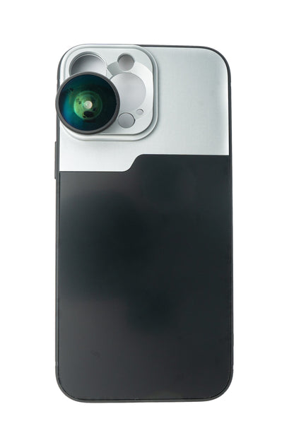 SYSTEM-S Fischaugen Linse Hülle Filter für Fotografie für iPhone 13 Pro Max