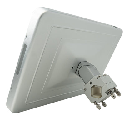 SYSTEM-S rod holder lockable 360° for Microsoft Surface Pro 7 Pro 3 Pro 4 12.3" in gray