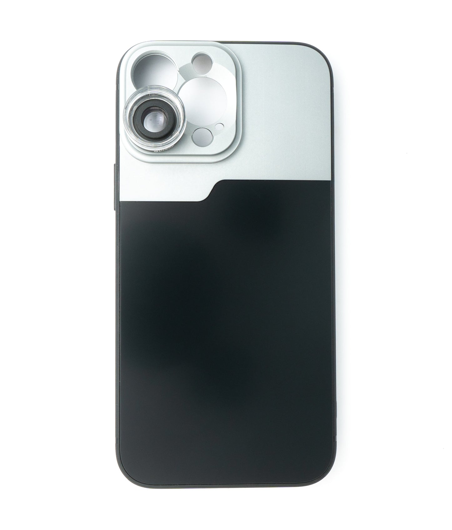 SYSTEM-S Macro Lens 30x Microscope Filter with Case in Black for iPhone 13 Pro Max