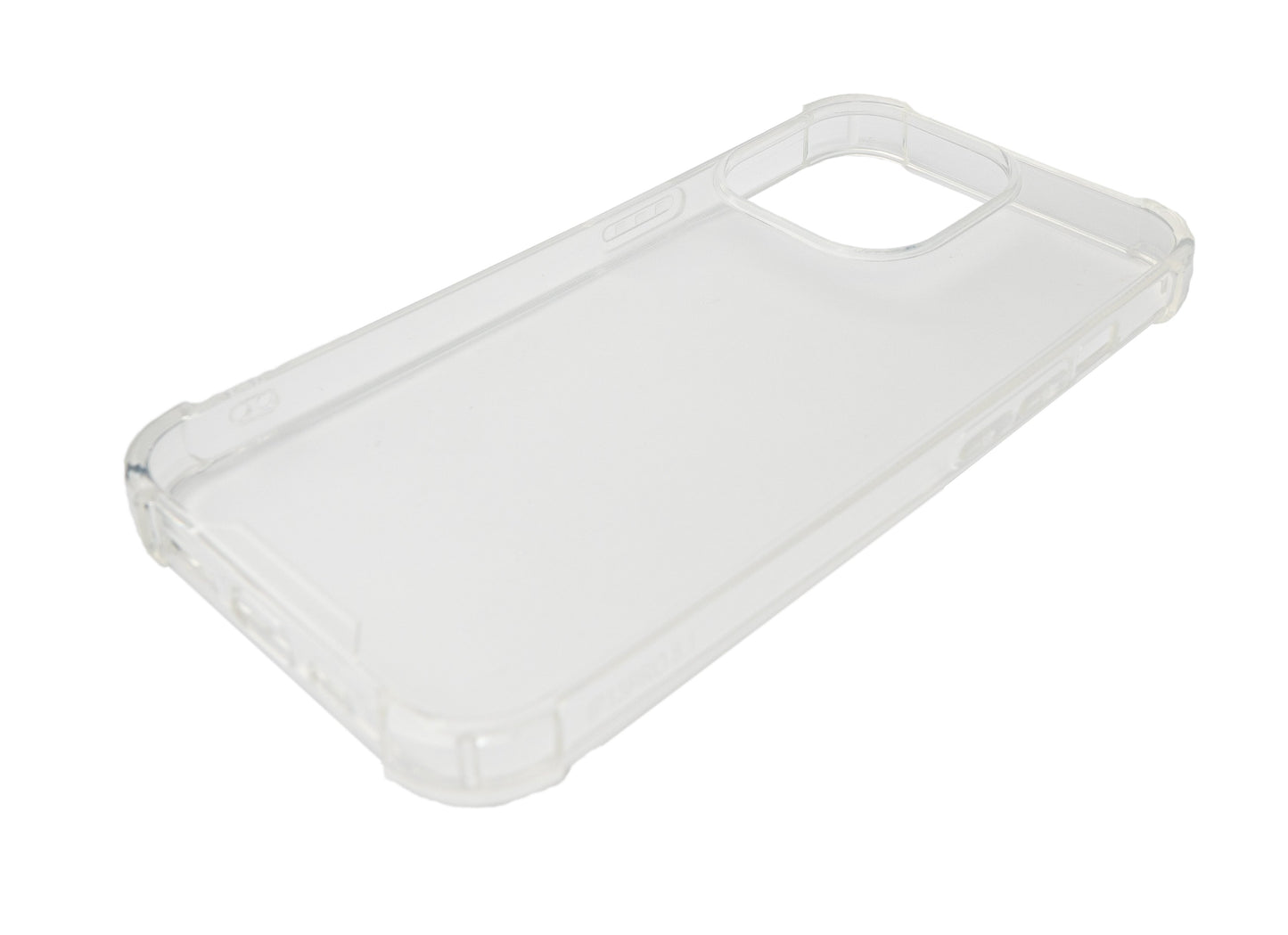 SYSTEM-S Schutzhülle aus Silikon in Weiß Transparent Hülle für iPhone 13 Pro Max