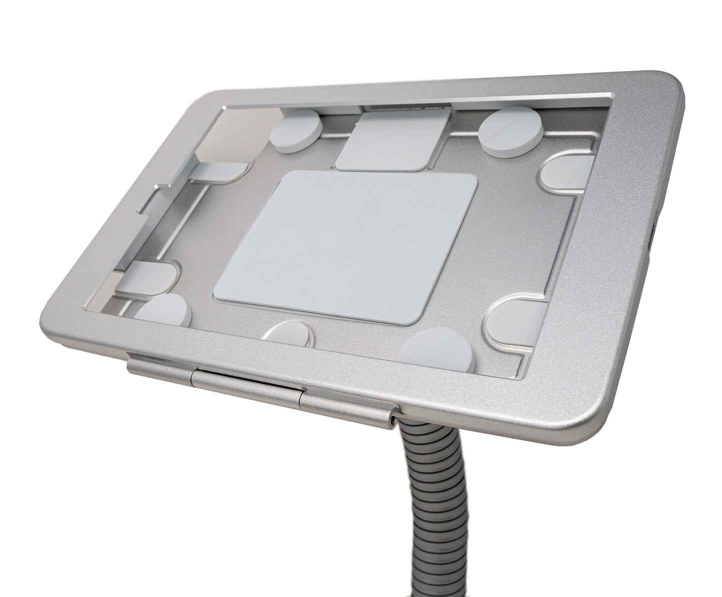 SYSTEM-S table mount 360° stand lockable flexible for iPad Mini 6 (2021) Gray