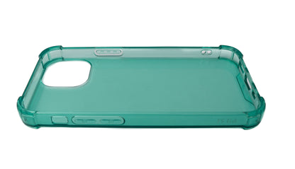 SYSTEM-S Schutzhülle aus Silikon in Grün Transparent Hülle für iPhone 13 Mini