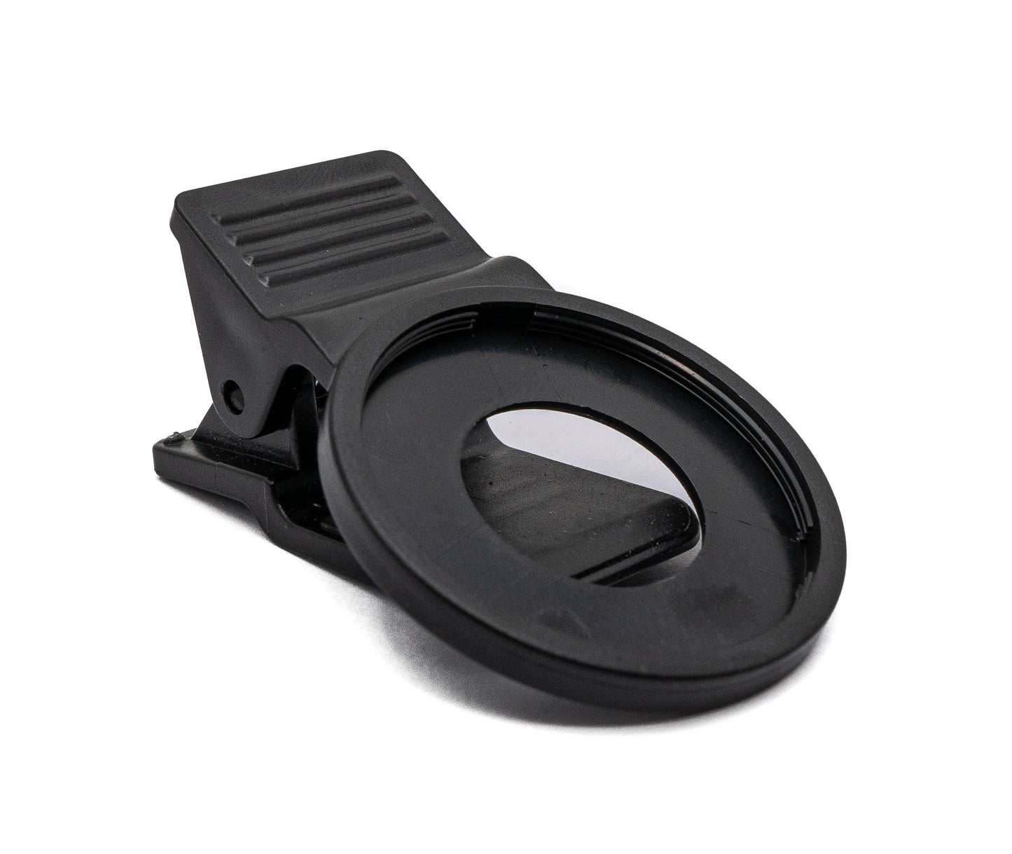 SYSTEM-S ND4 Linse 37 mm Neutraldichte Grau Filter mit Clip für Smartphones in Schwarz