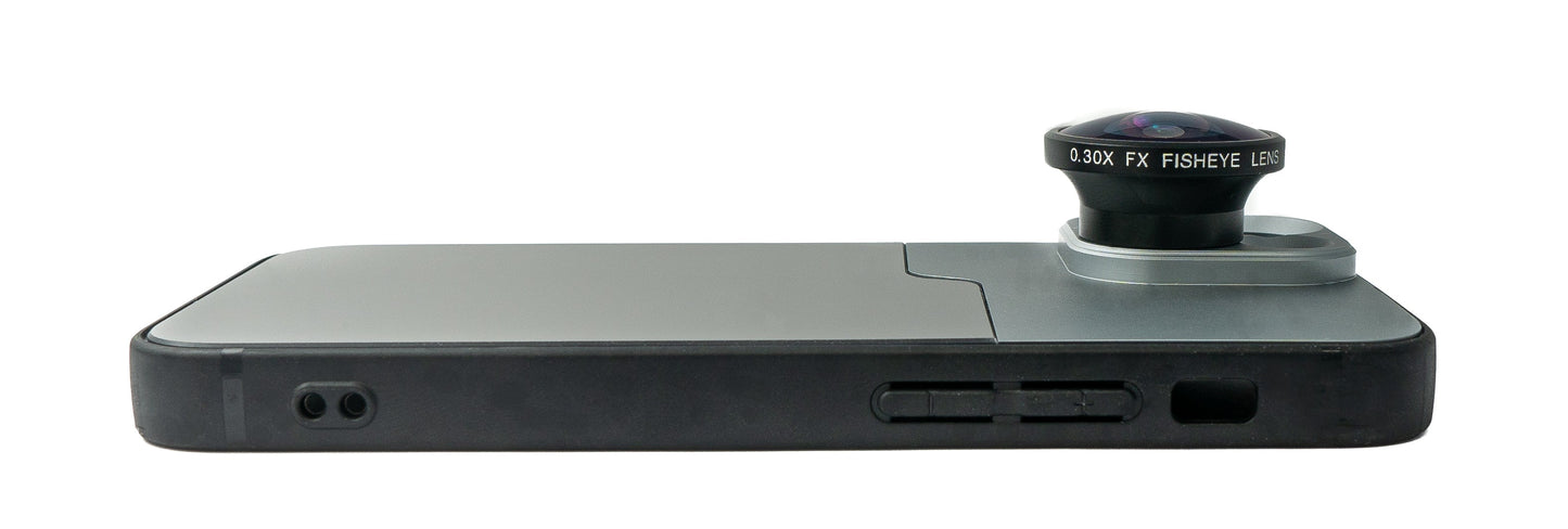 SYSTEM-S Fischaugen Linse Hülle Filter für Fotografie für iPhone 13 Mini