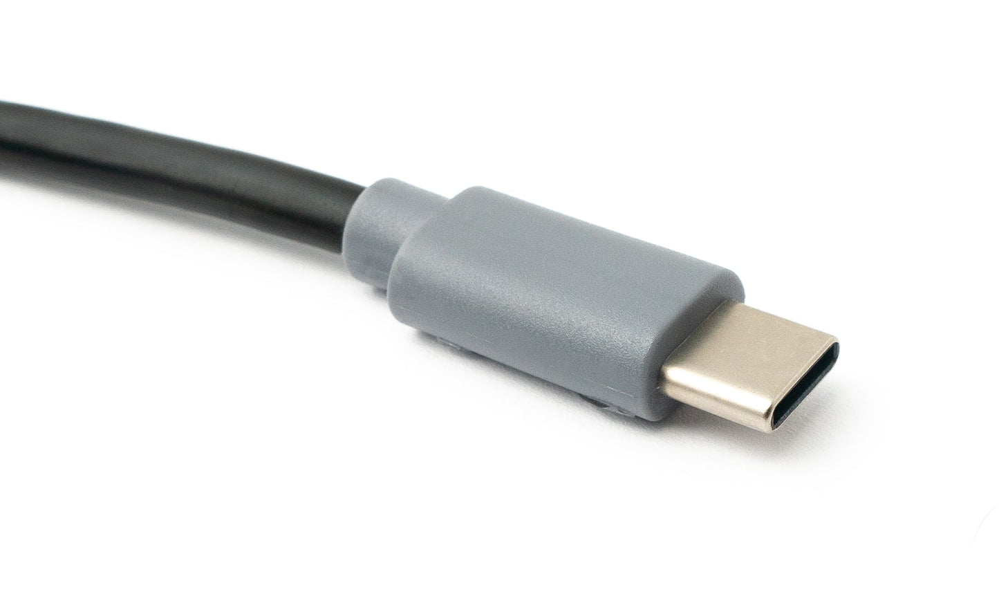 SYSTEM-S USB 3.1 cable 100 cm Type C male to 2.0 Type B male in black