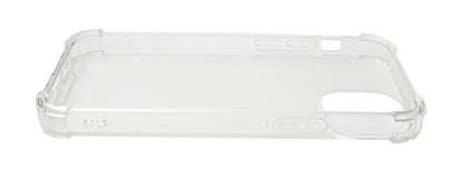 SYSTEM-S Silicone Protective Case in White Transparent Case for iPhone 13 Mini