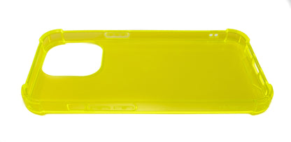 SYSTEM-S Schutzhülle aus Silikon in Gelb Transparent Hülle für iPhone 13 Pro