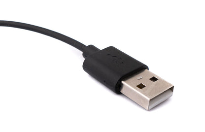 USB 2.0 Kabel 100 cm für Oppo Watch 4 3 2 1 pro SE für OnePlus Watch 2 Smartwatch in Schwarz