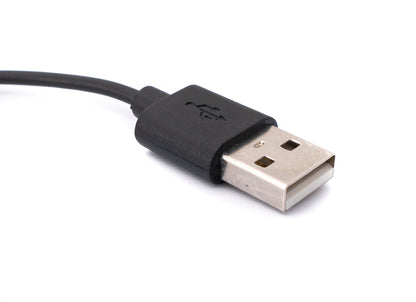SYSTEM-S USB 2.0 Kabel 100 cm Ladekabel für RealMe Watch RMA 161 Smartwatch in Schwarz