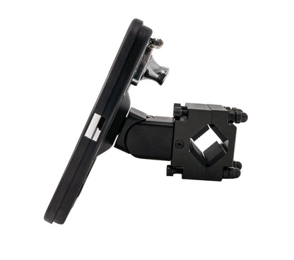 SYSTEM-S Pole Mount Clamp 360° Stand Lockable for iPad Mini 6 (2021) Black