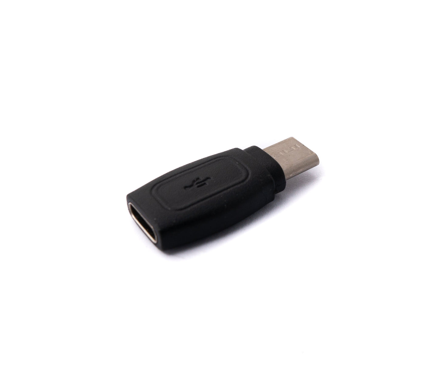SYSTEM-S USB 3.1 Adapter Typ C Buchse zu Stecker Kabel in Schwarz