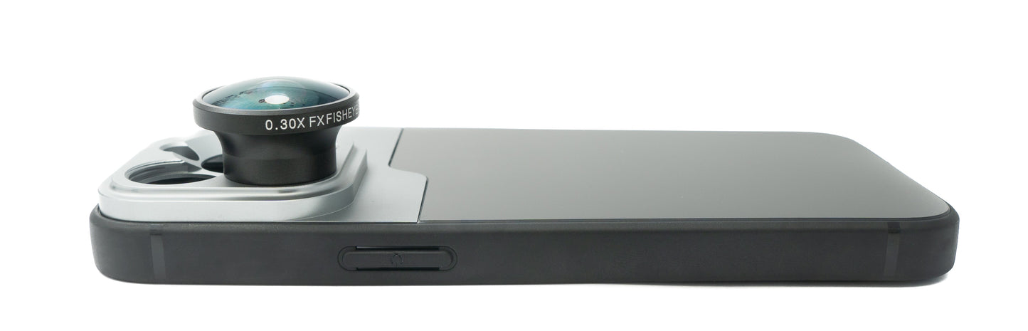 SYSTEM-S Fisheye Lens Case Filter for Photography for iPhone 13 Pro