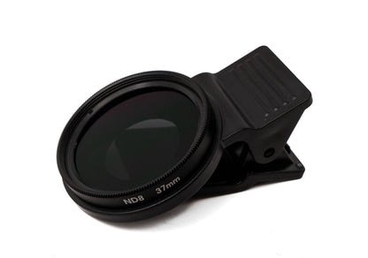 SYSTEM-S ND Lens Set Neutral Density Filter Gray Filter Kit with Clip Bag in Black