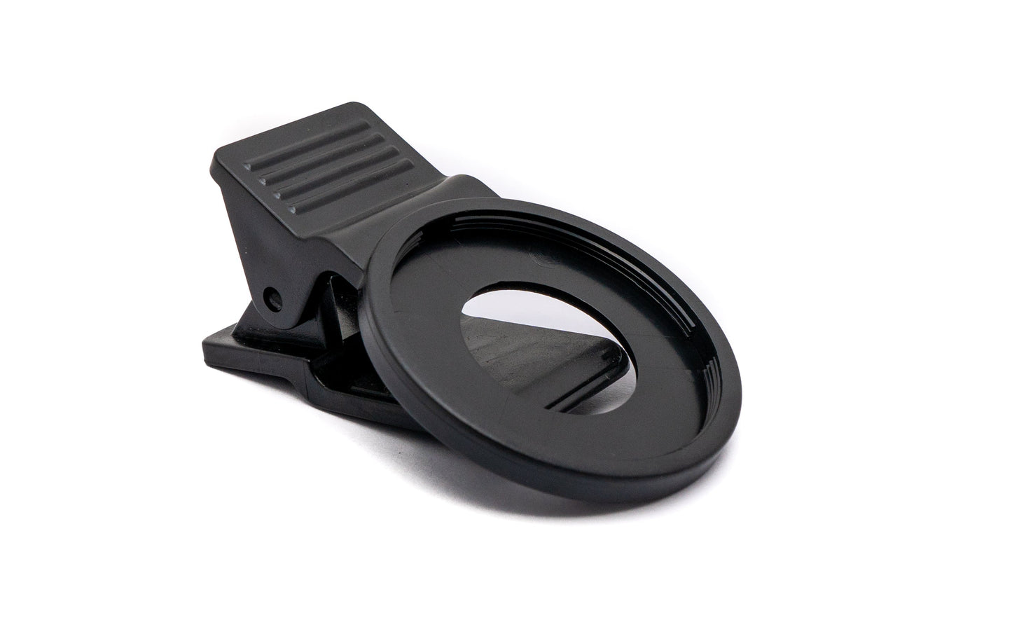 SYSTEM-S Farbfilter Grün 37 mm Linse Farbe mit Clip für Smartphones in Schwarz