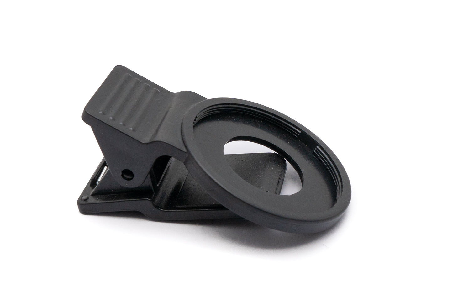SYSTEM-S Farbfilter Rot 37 mm Linse Farbe mit Clip für Smartphones in Schwarz