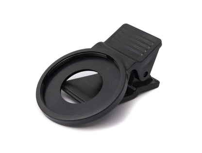 SYSTEM-S Stern Filter 4 Punkt 37 mm Star Light Linse mit Clip für Smartphones in Schwarz